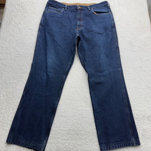 Duluth Trading Co Other - Duluth Trading Co Ballroom Jeans Mens 40x32 Blue Relaxed Fit Cotton Denim